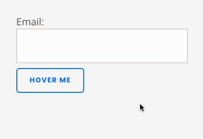 Ghost button with hover effect